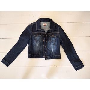 L.e.i. denim jacket women size medium